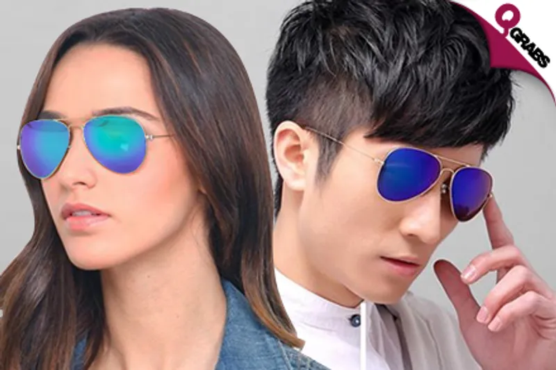 For QR199 Bask in the Sunlight with AQS James Sunglasses - Choose from 14 Colors for Men & Women! (QR1072 Value)